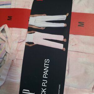 Gap Women's Cotton PJ Pant, 2-pack Size M (NWT)